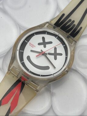Swatch Watch - SUJK110 - FUNCKY RED TIE